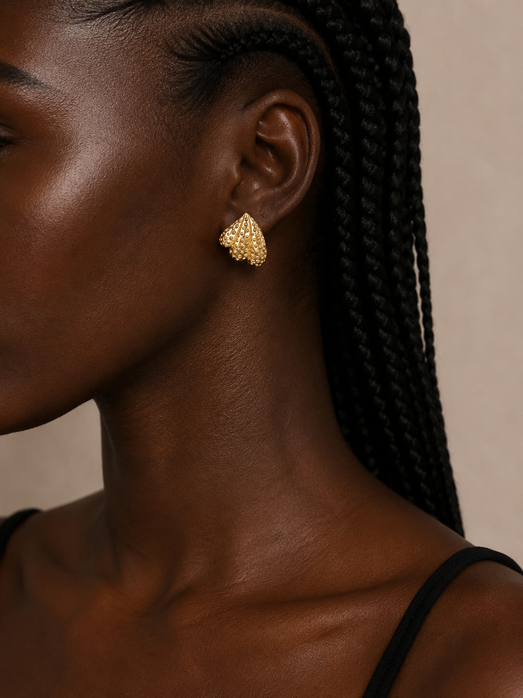 Boucles Pétale Dorée