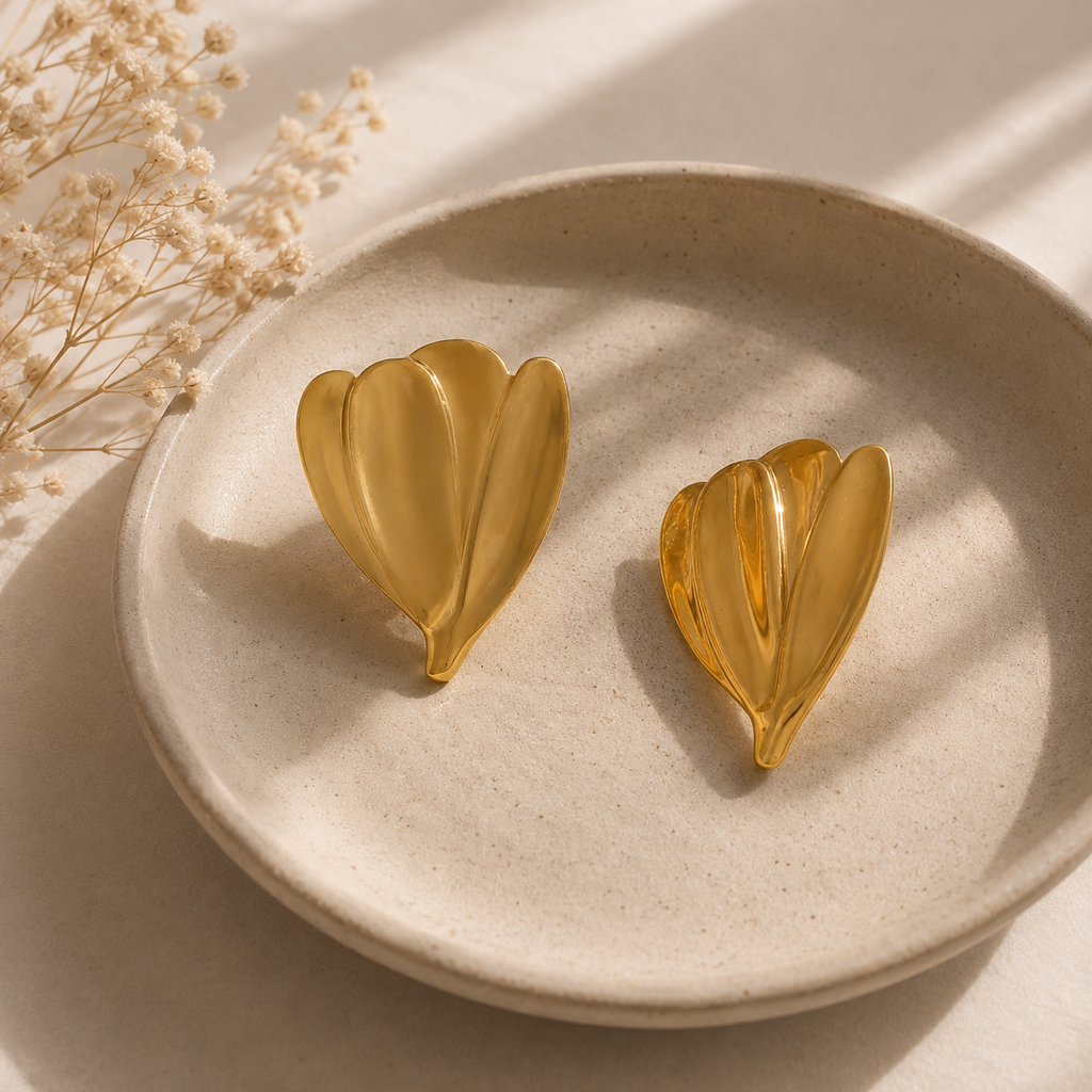 Boucles Tulipe Dorée
