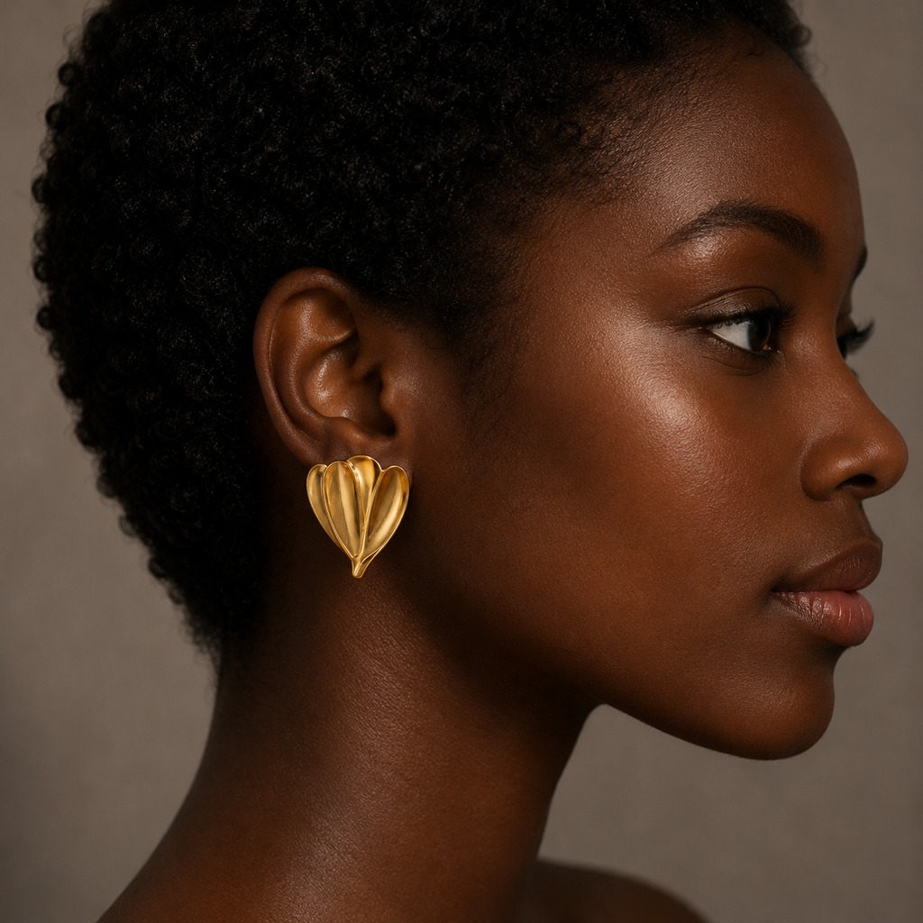 Boucles Tulipe Dorée