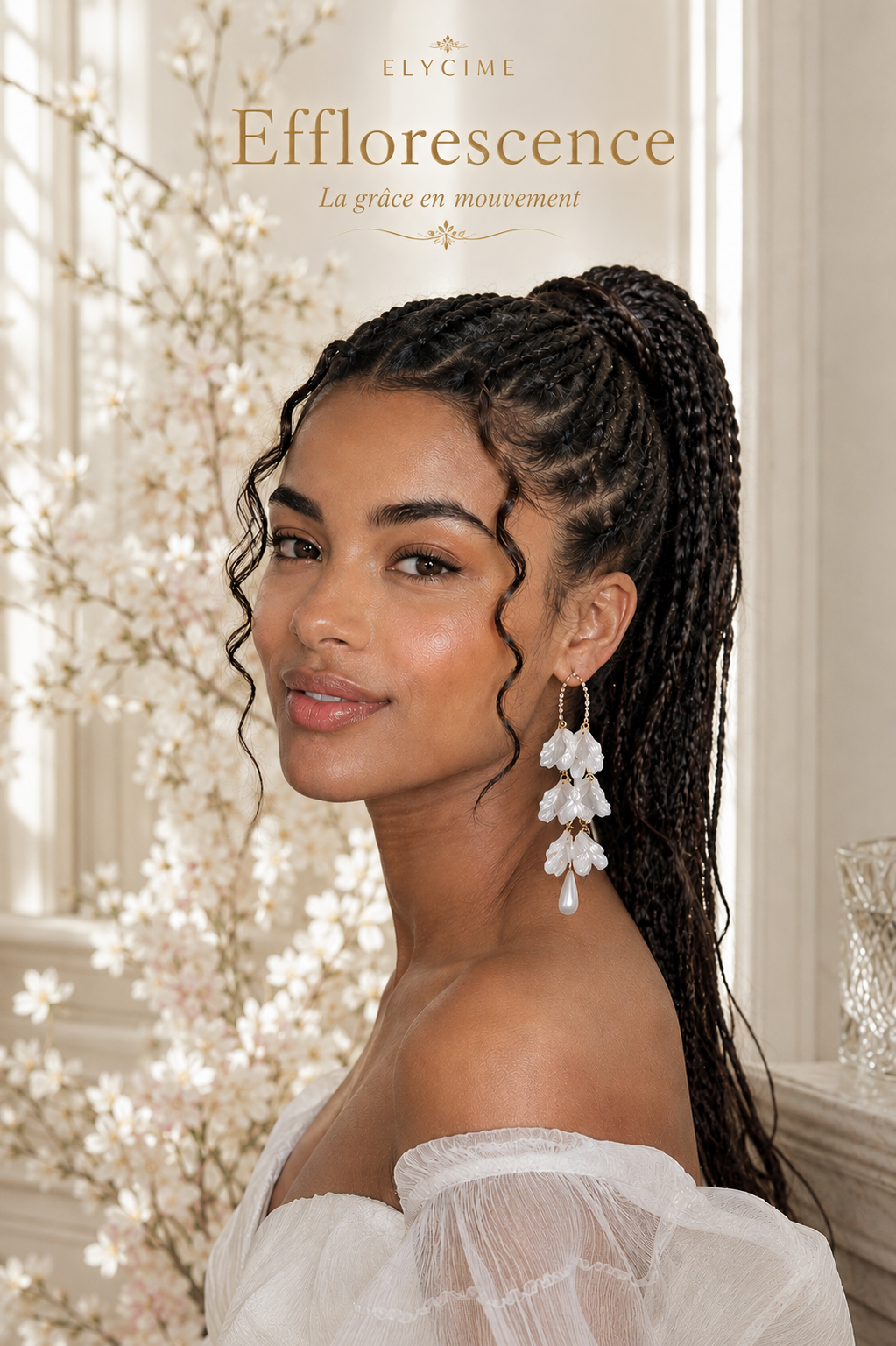 Boucles d'oreilles Efflorescence