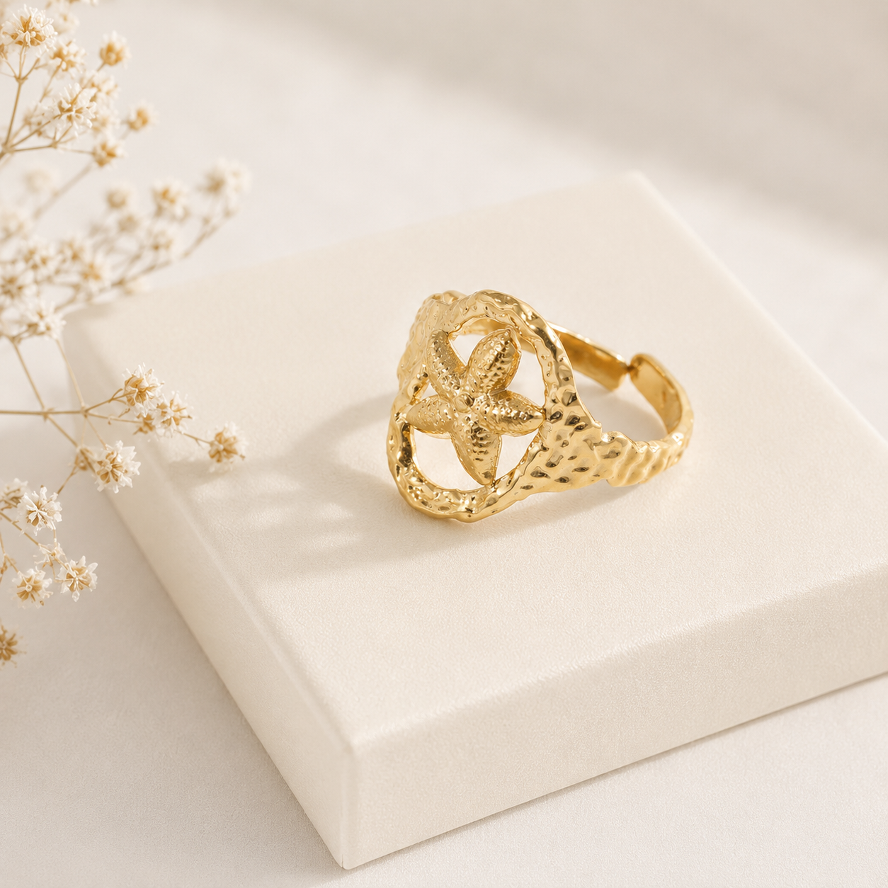 Bague Étoile de Corail