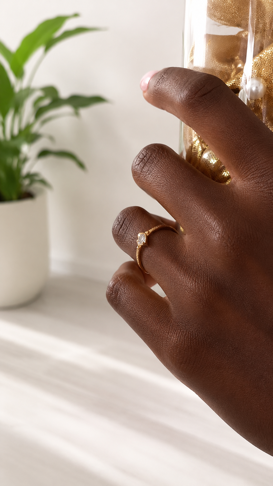 Bague Rosée