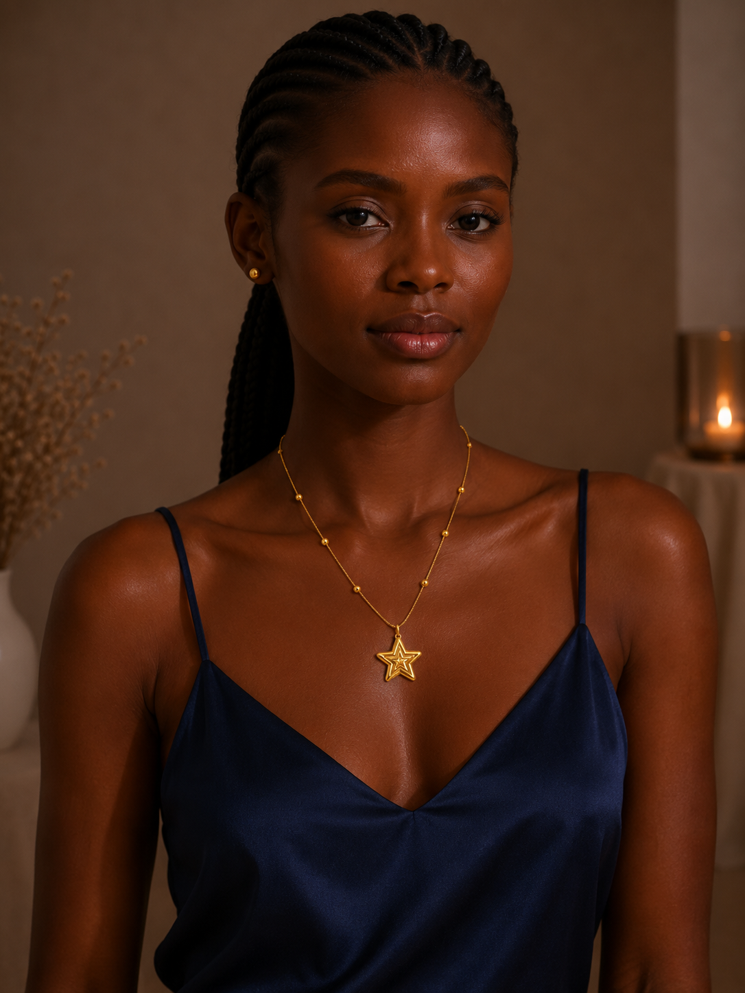Collier Etoile Céleste