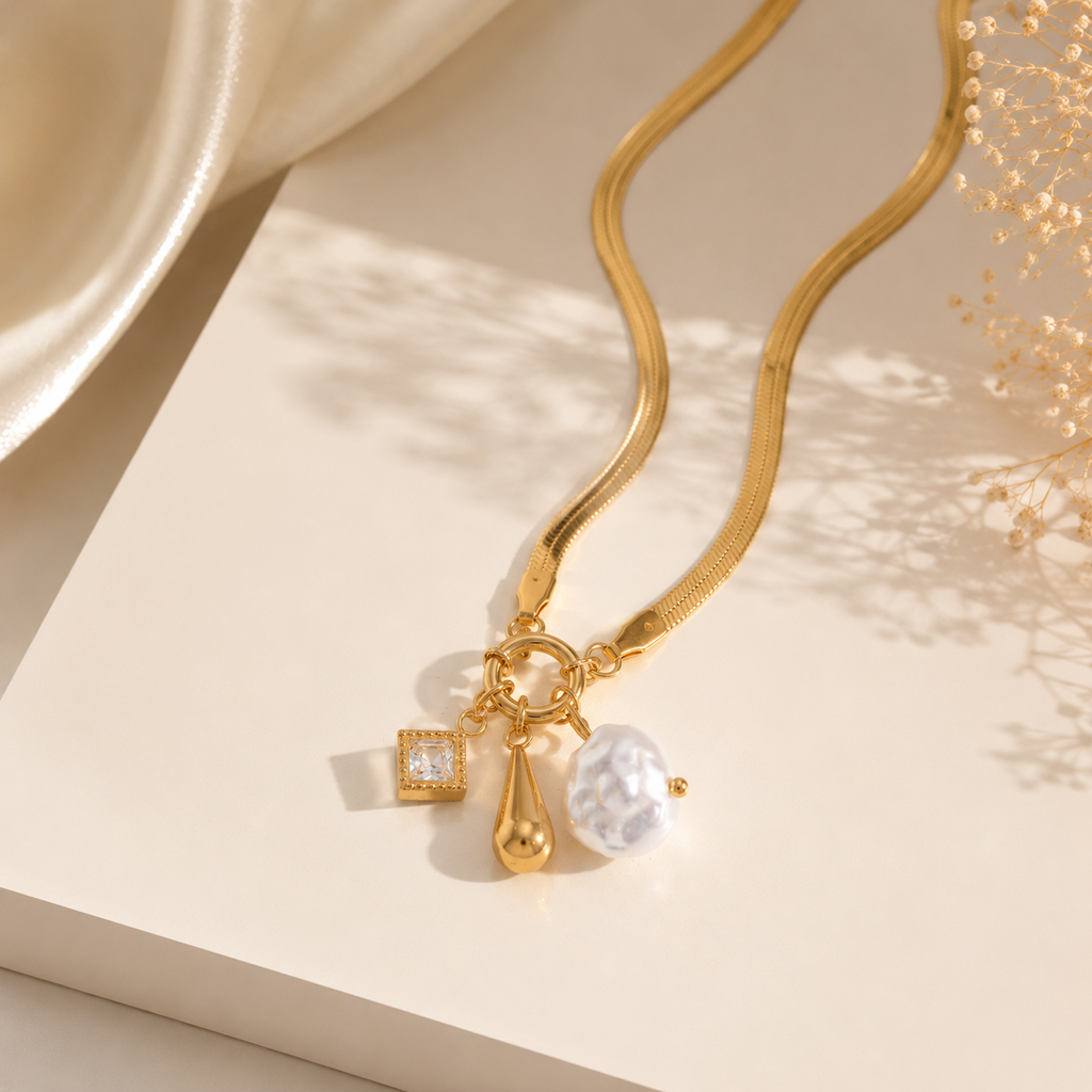 Collier Éclat Rosée