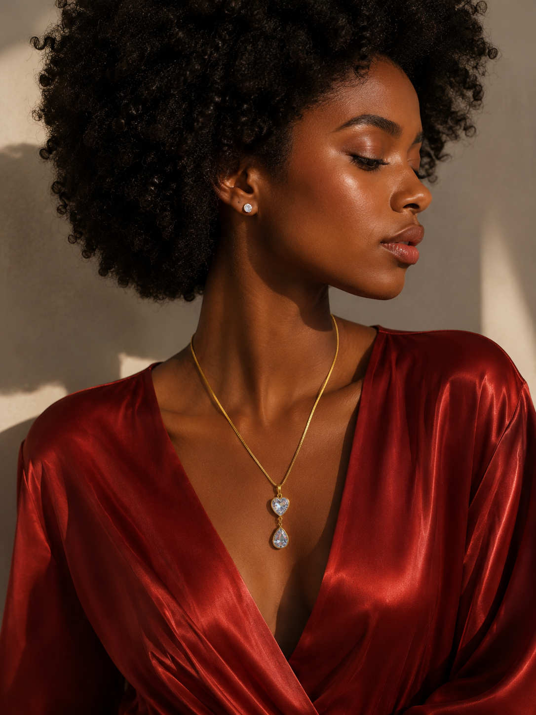 Collier Cœur de Rosée