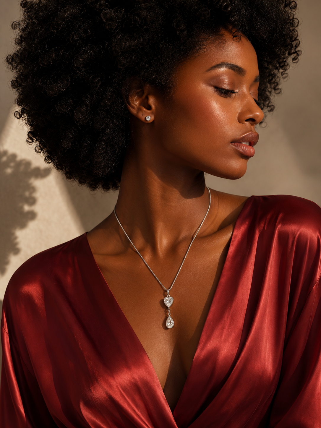Collier Cœur de Rosée