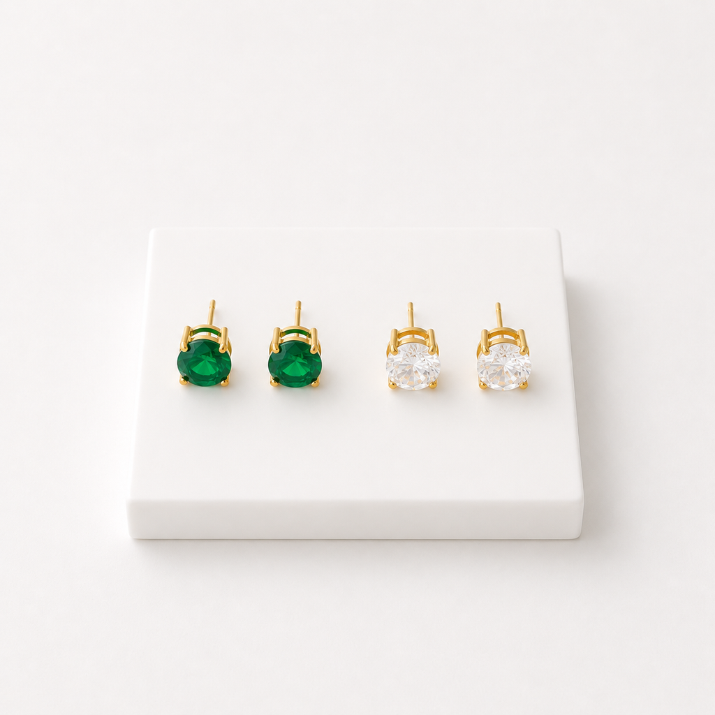 Boucles d'oreilles Eclat classique