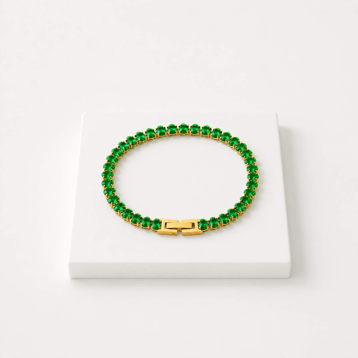Bracelet Émeraude Royale