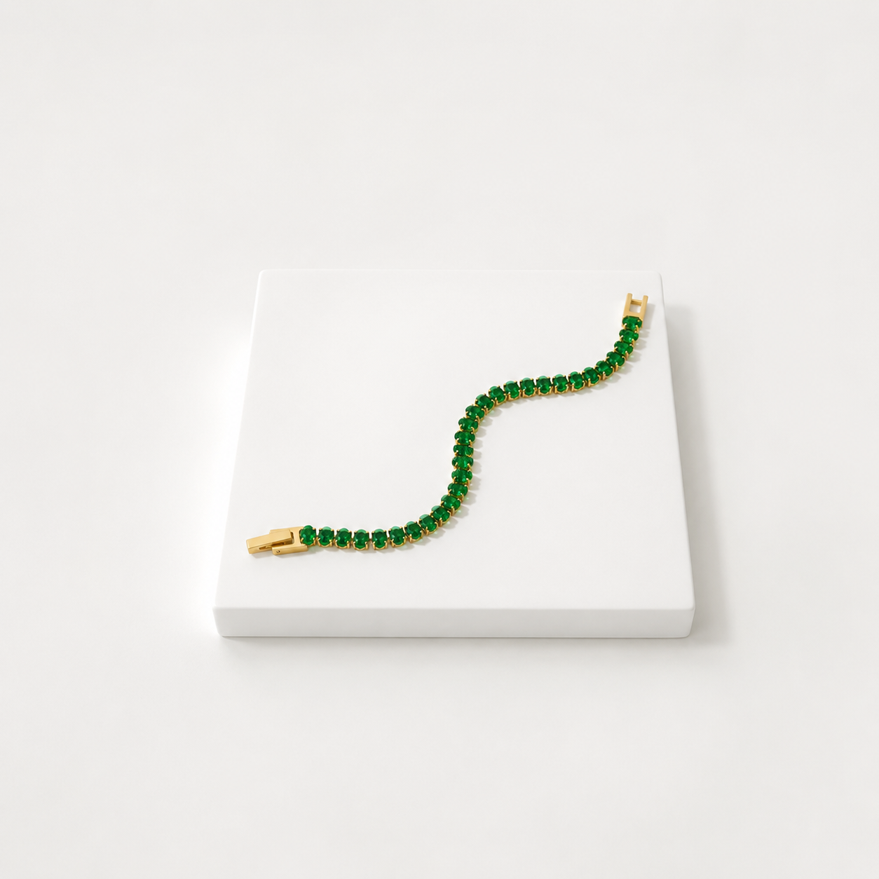 Bracelet Émeraude Royale