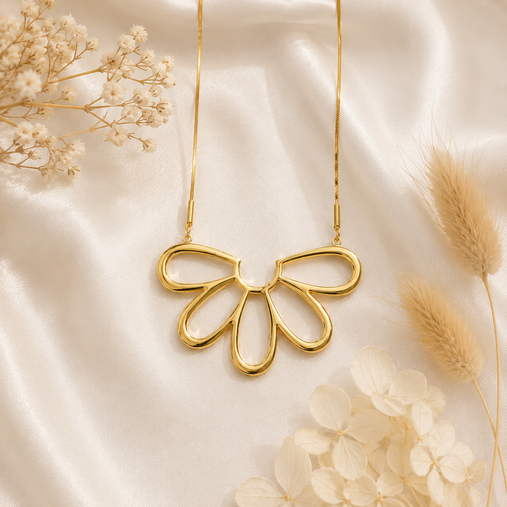 Collier Fleur Lumière