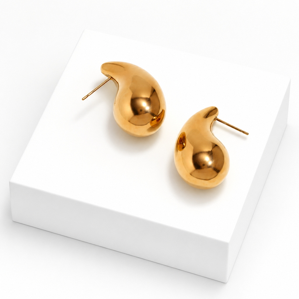 Boucles Goutte Miroir