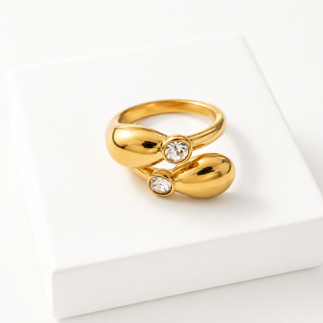 Bague Duo Éclat Doré