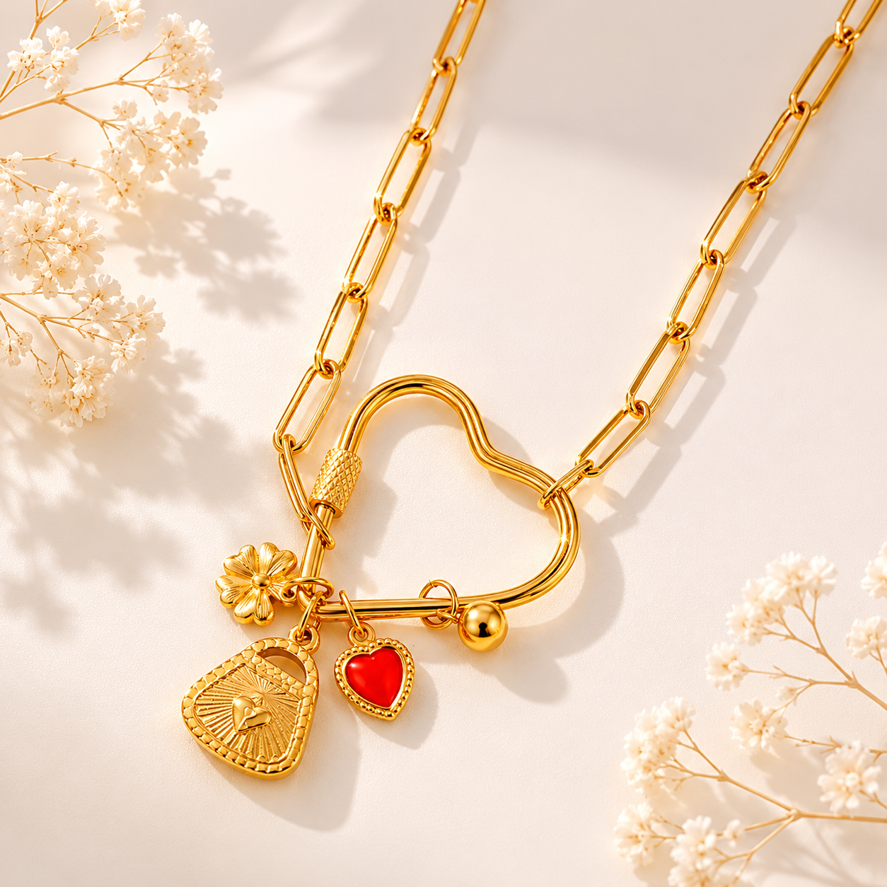 Collier Cadenas de Cœur