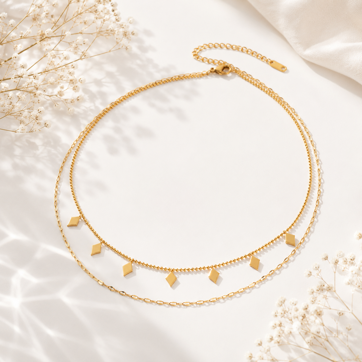 Collier Double Éclat