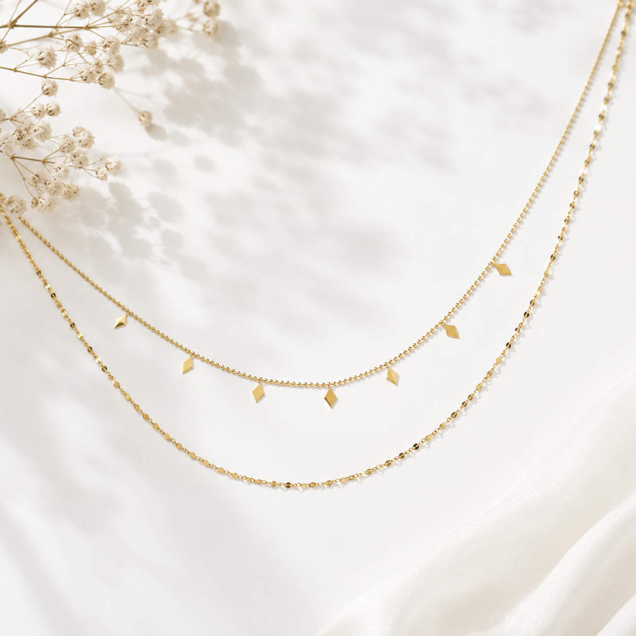 Collier Double Éclat