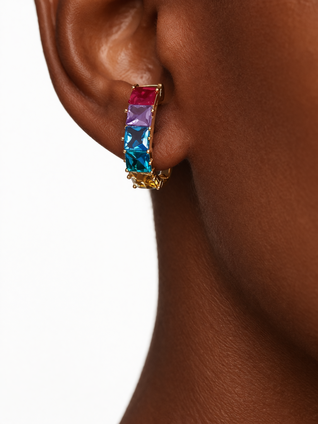 Boucles d'oreilles anneau