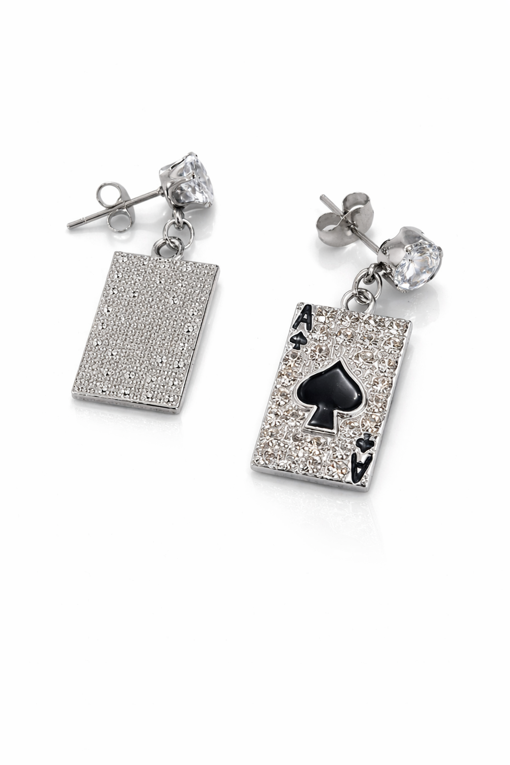 Boucles d’oreilles PIQUE-DAME