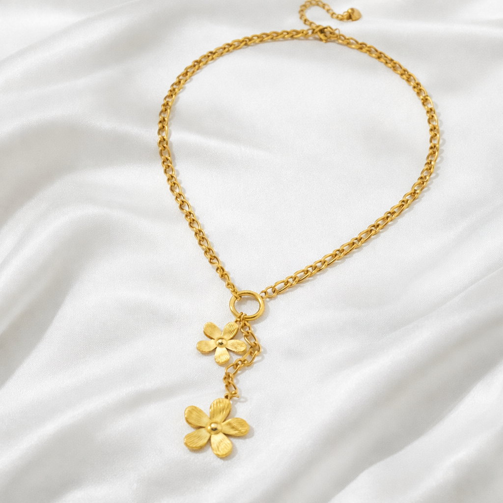 Collier “Fleur d’Aube 🌼 – Rayonnement intérieur