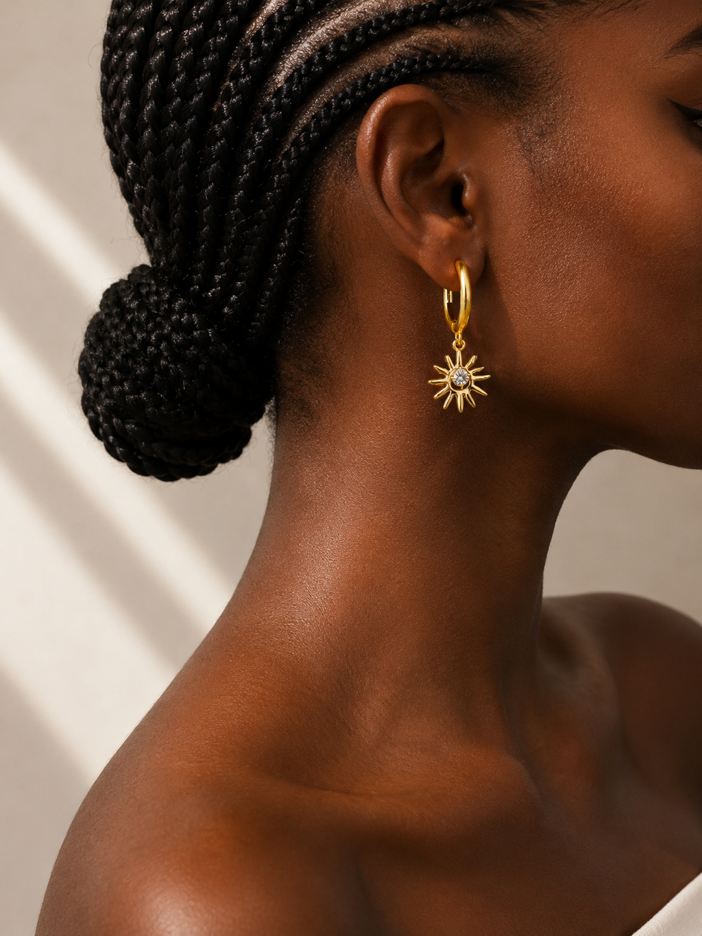 Boucles d'oreilles Rayonnement * Je rayonne naturellement ce que je suis