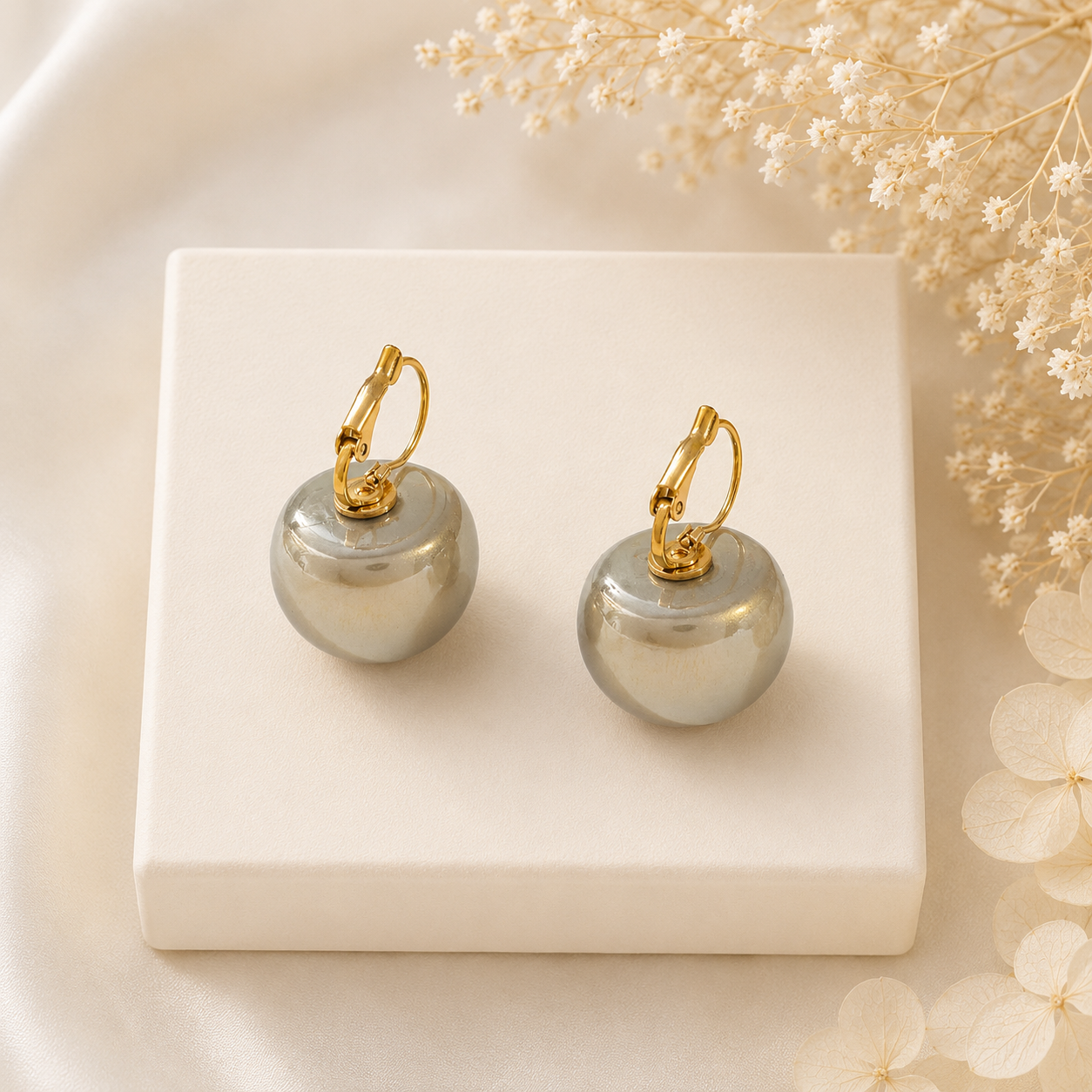 Boucles d'oreilles Perle d’Or