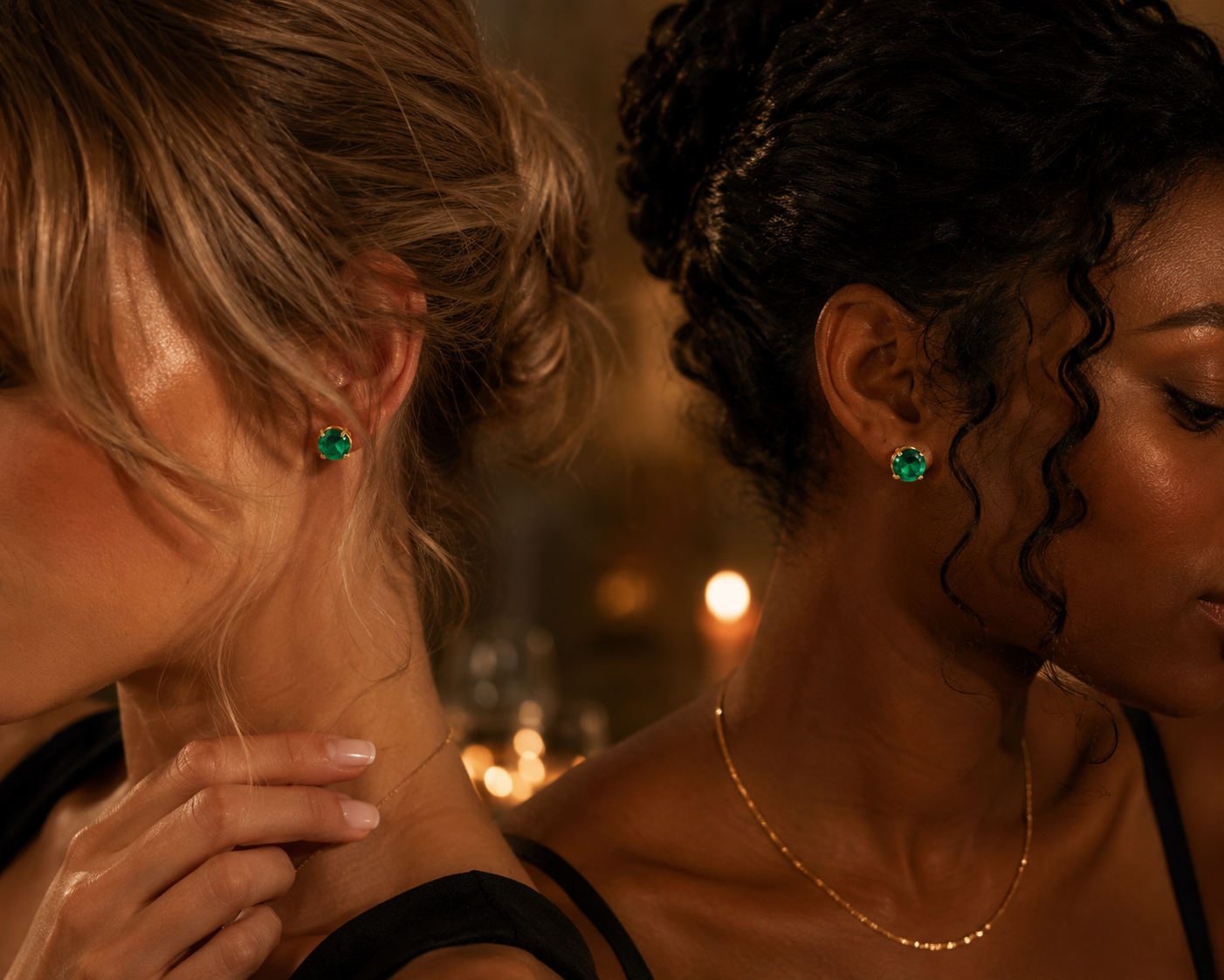 Boucles d'oreilles Eclat classique