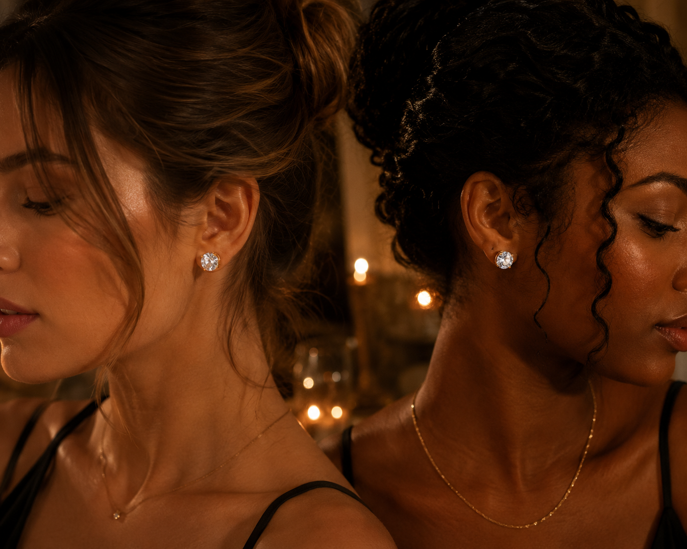 Boucles d'oreilles Eclat classique
