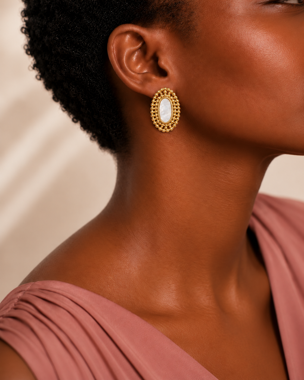 Heritage / Stainless Steel Earrings