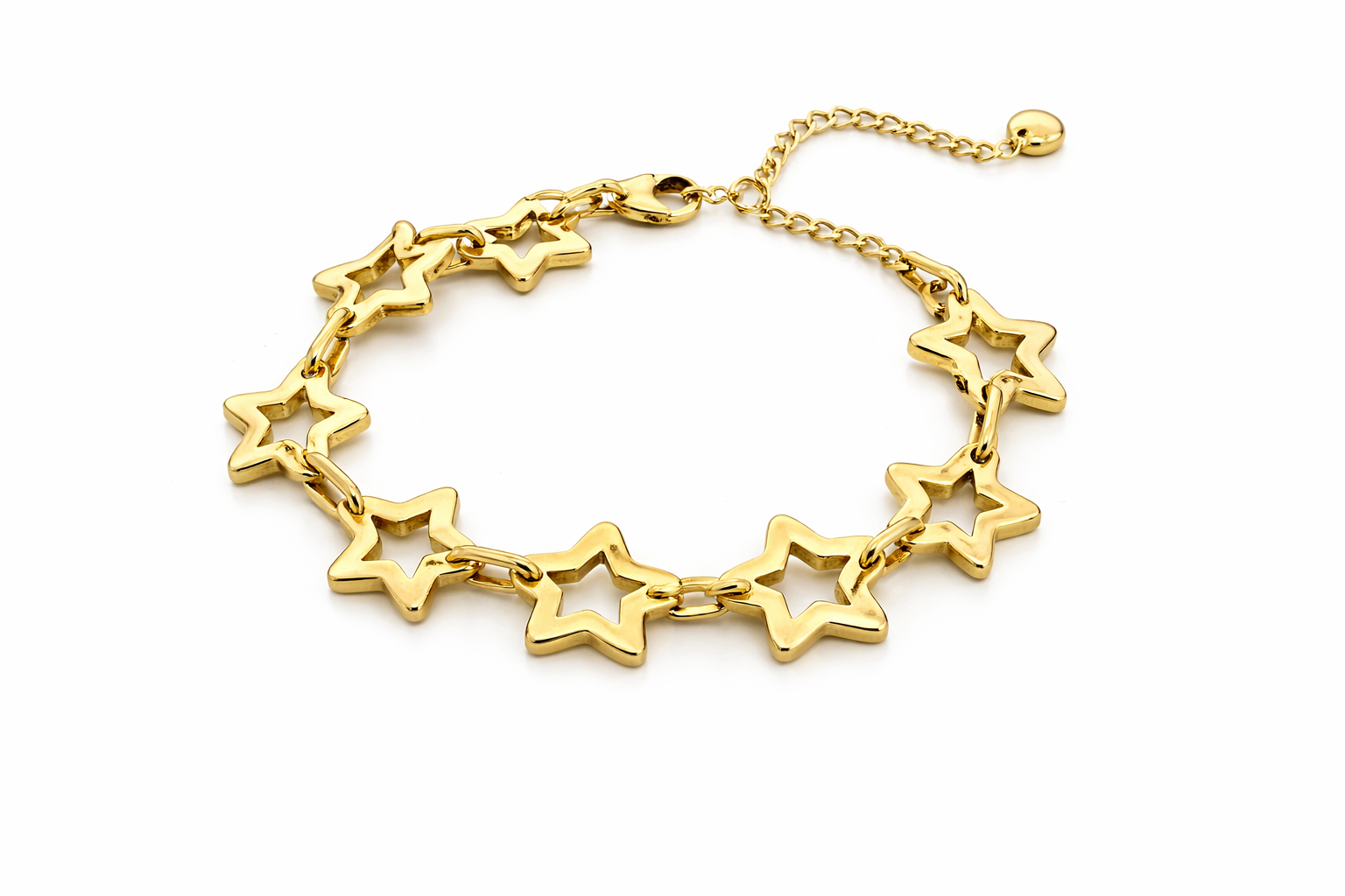 Bracelet Étoiles Bicolore – Harmonie Doré & Argenté