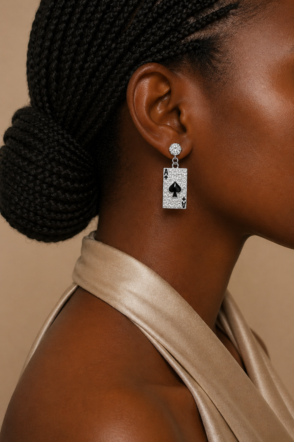 Boucles d’oreilles PIQUE-DAME