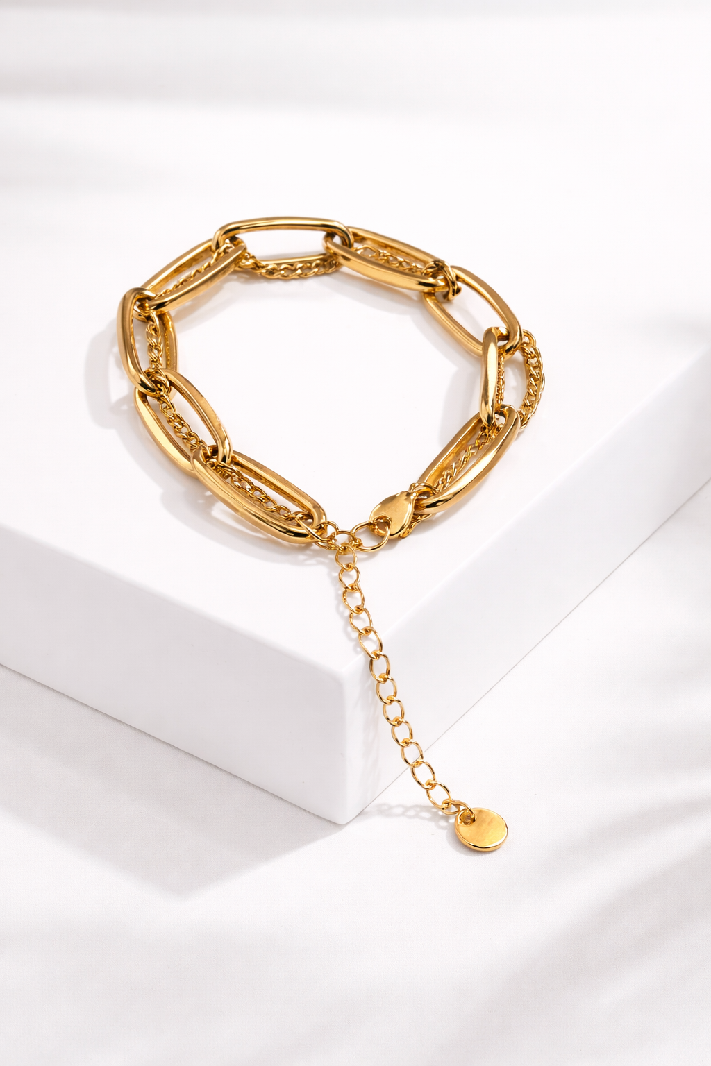 Bracelet Chaîne Dorée