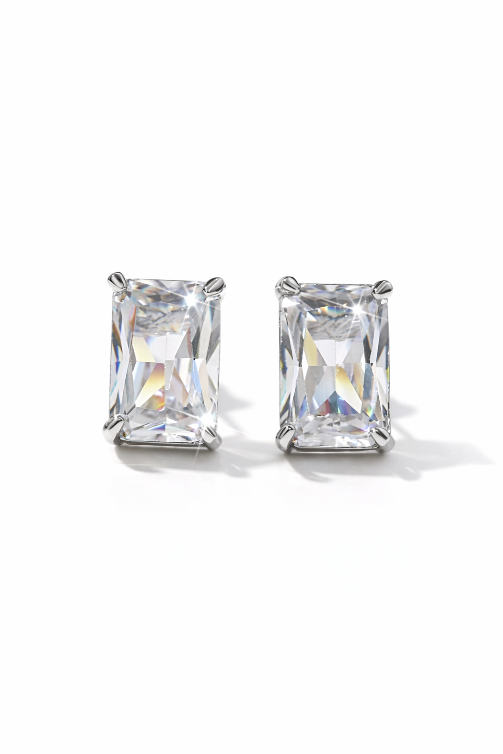 Boucles d’oreilles Rectangle de Lumière