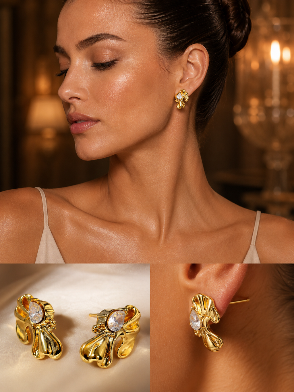 Boucles  d'oreilles Ondéa
