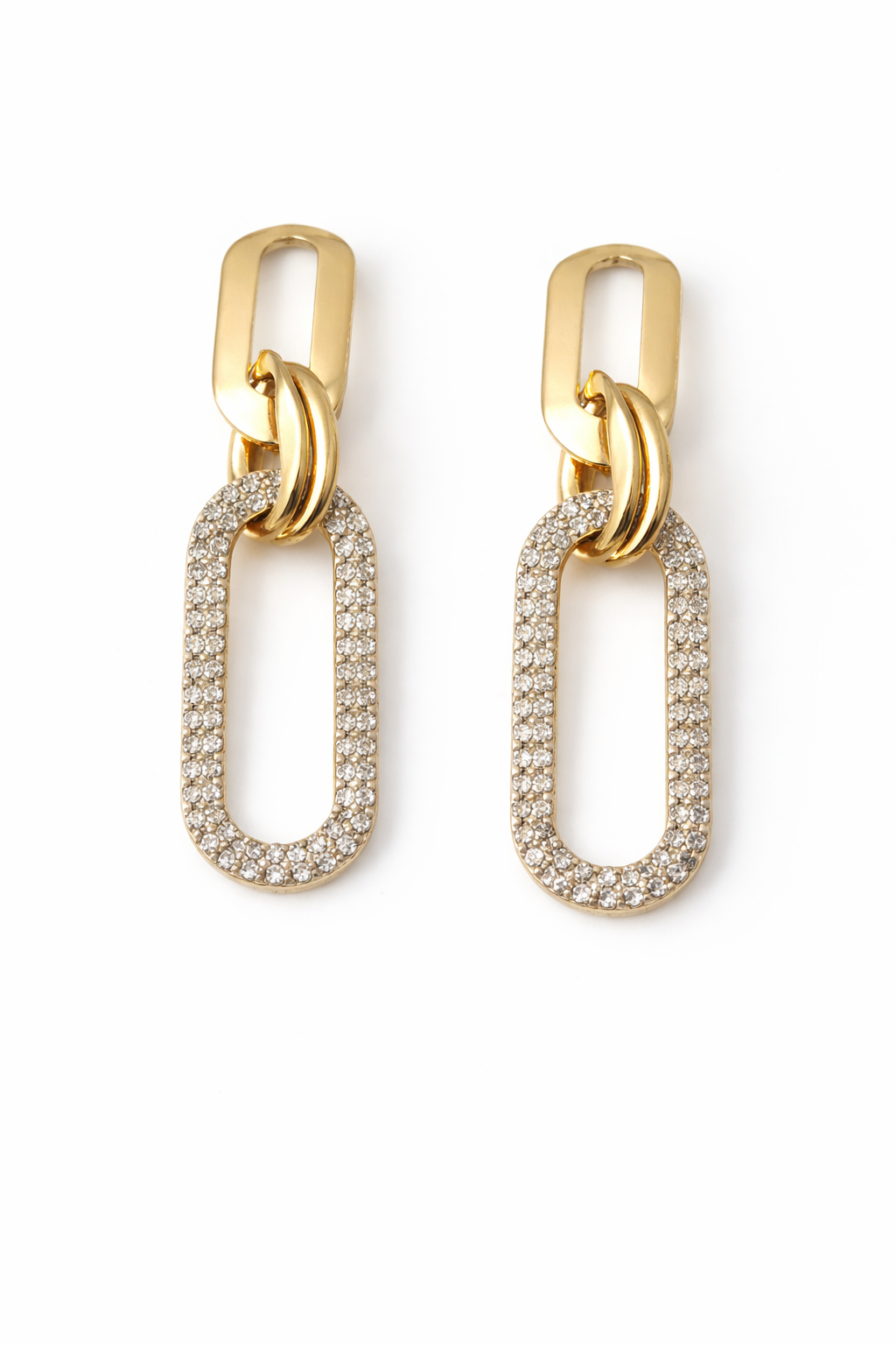 Boucles d’oreilles “Chaîne d’Or”