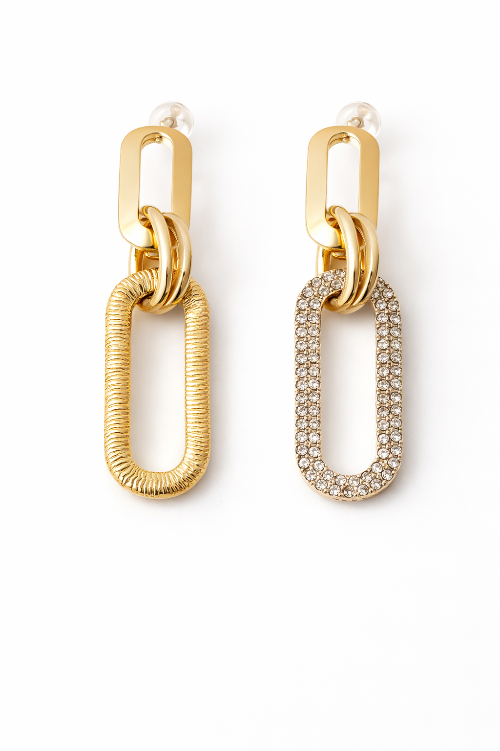Boucles d’oreilles “Chaîne d’Or”