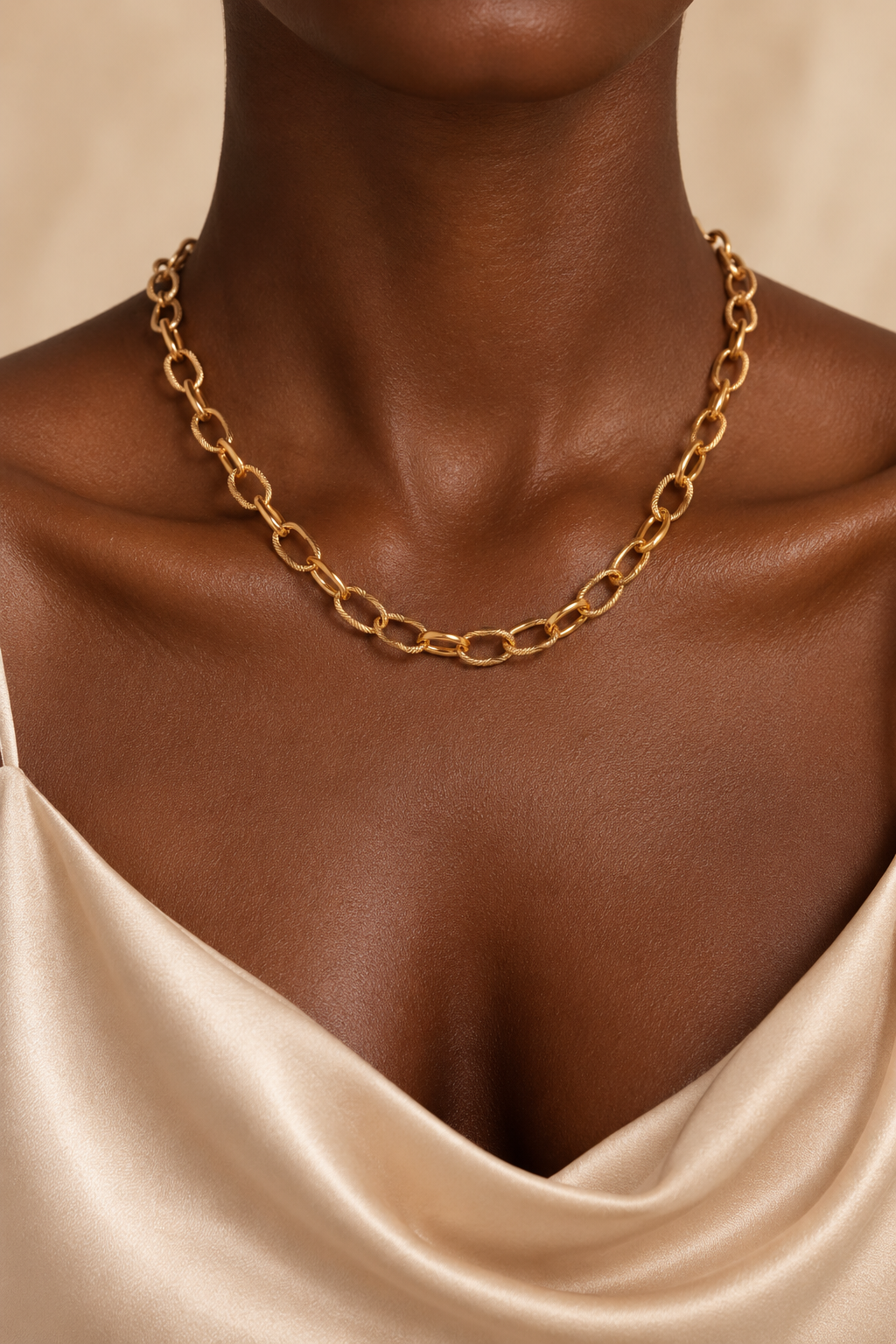 Maille / Collier en acier inoxydable
