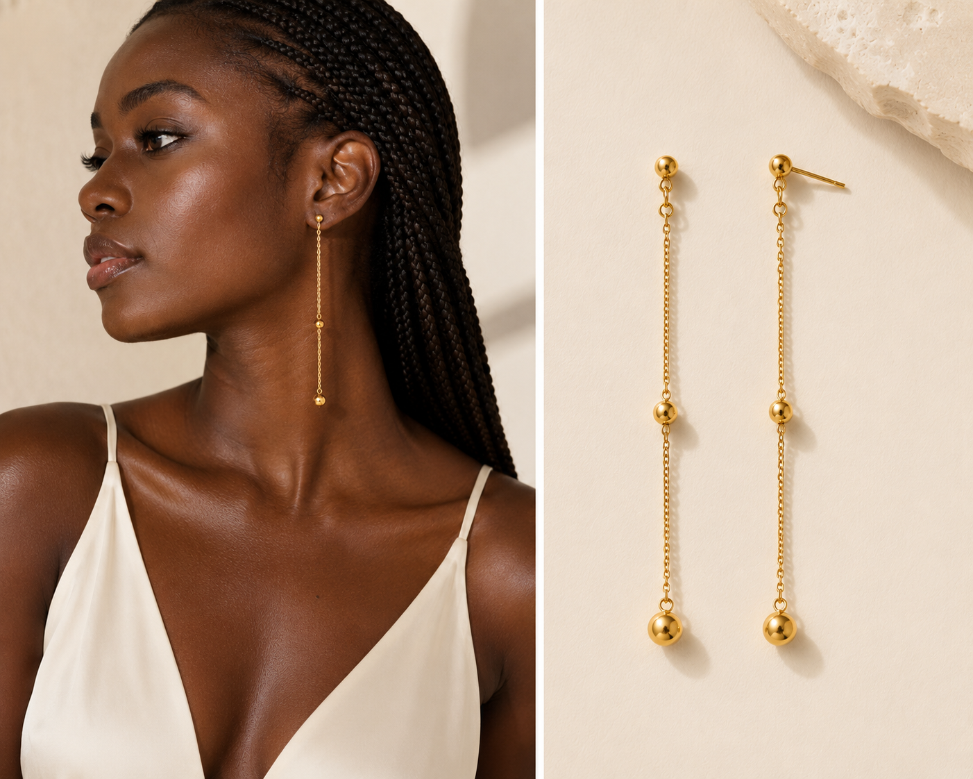Boucles d'oreilles Élancée