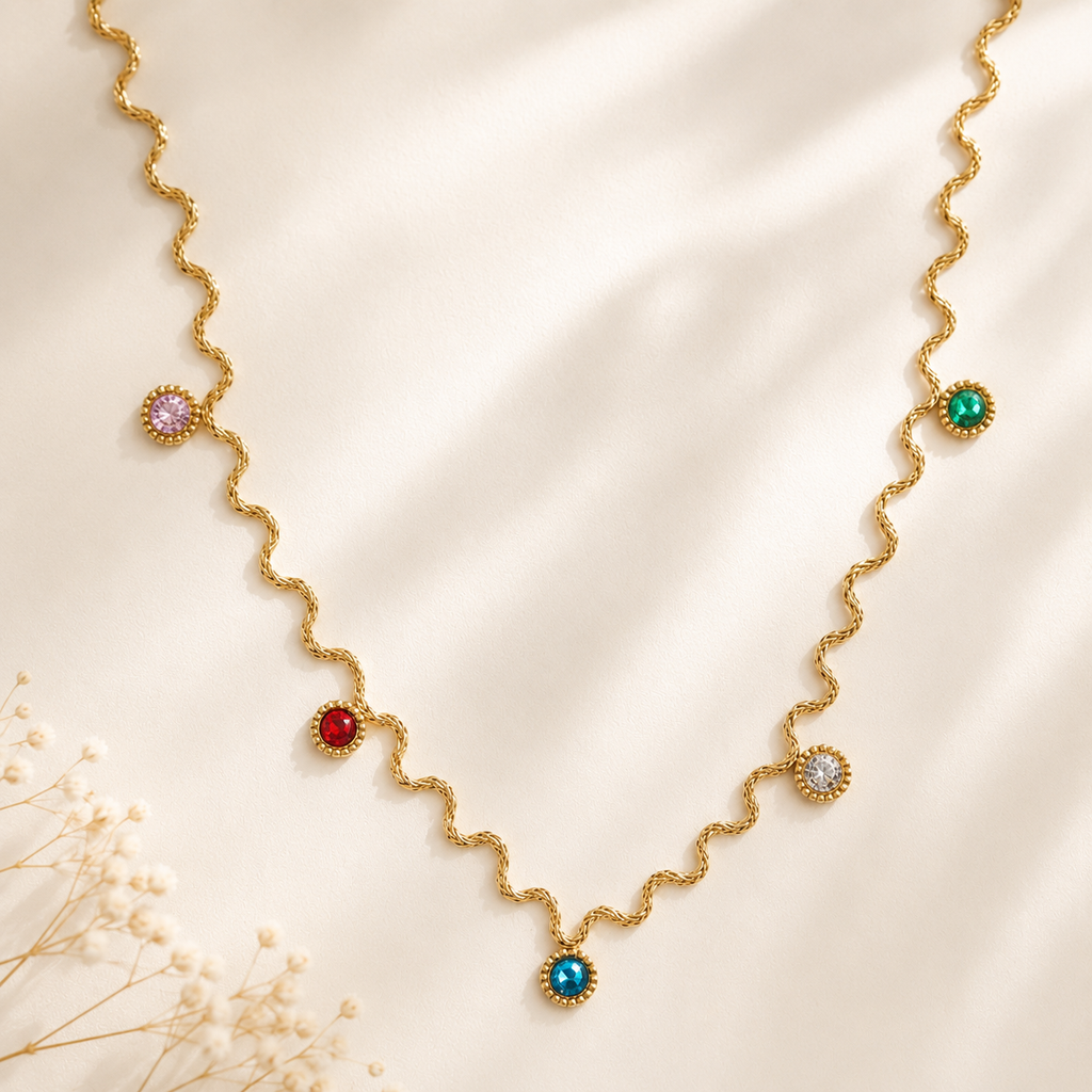 Collier Vague de Cœur