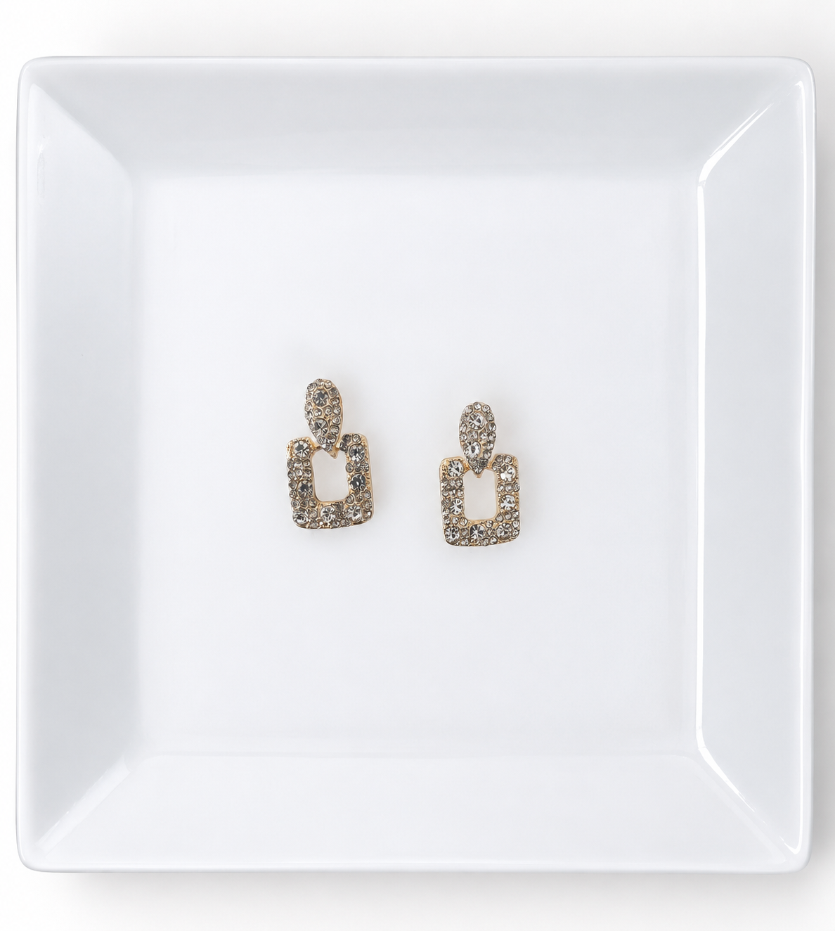 Boucles d'oreilles  Éclat Carré