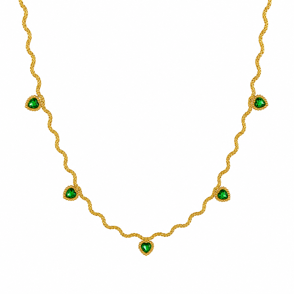 Collier Vague de Cœur