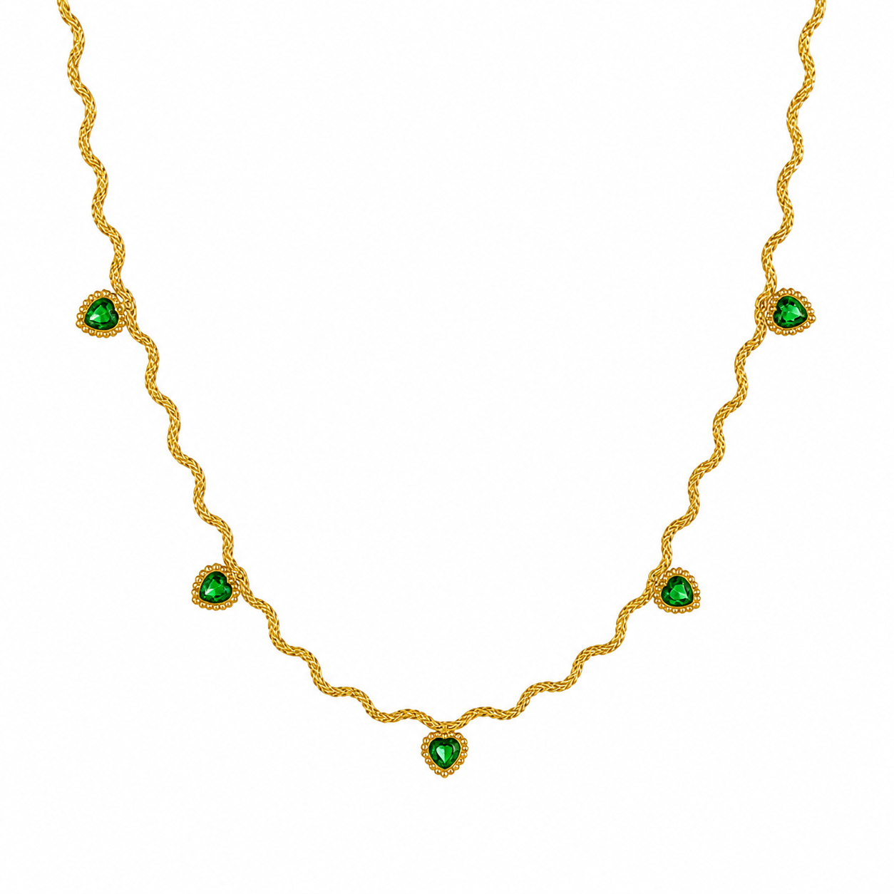 Collier Vague de Cœur