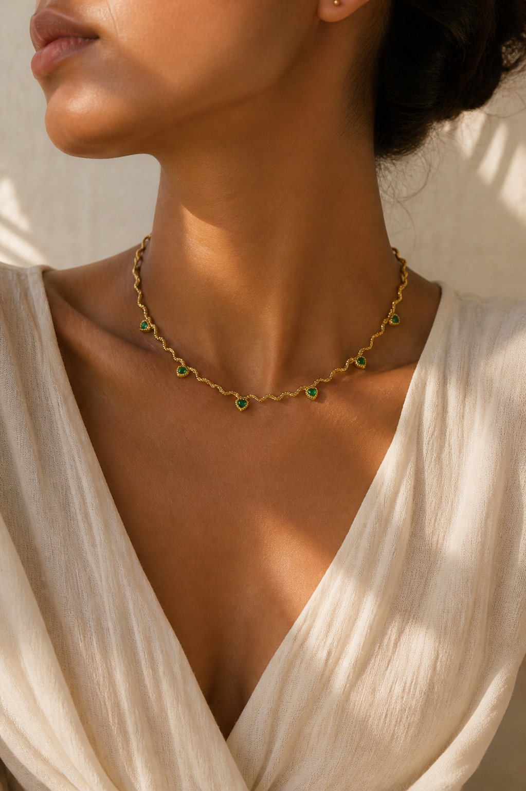Collier Vague de Cœur