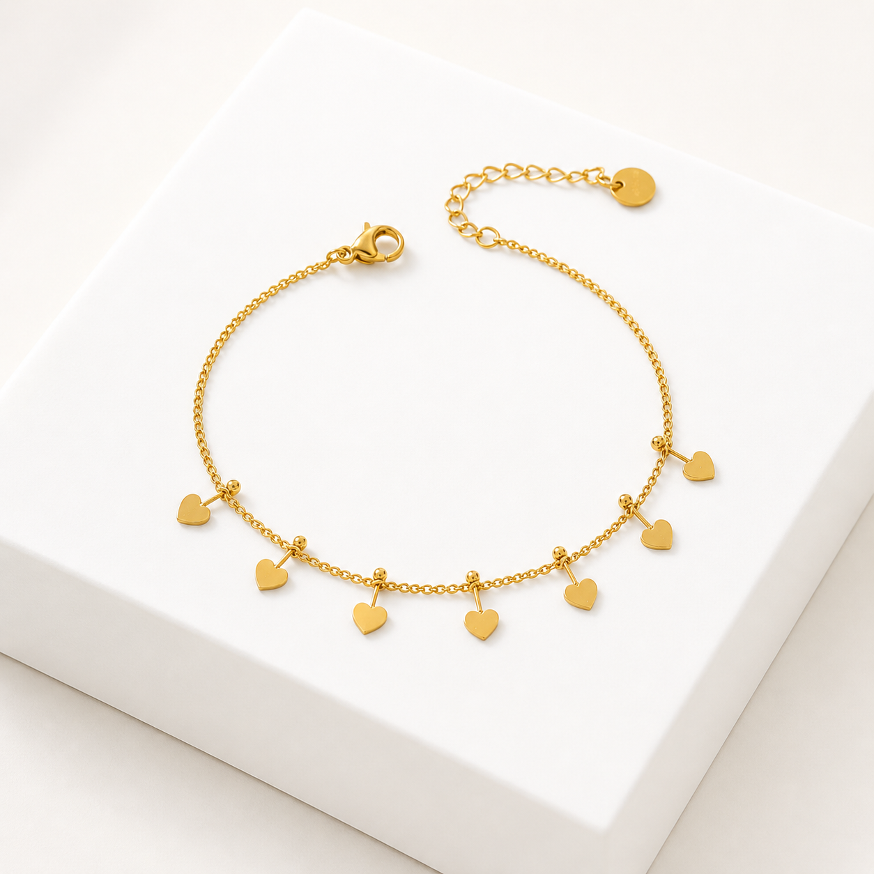 Bracelet Cœurs Délicats
