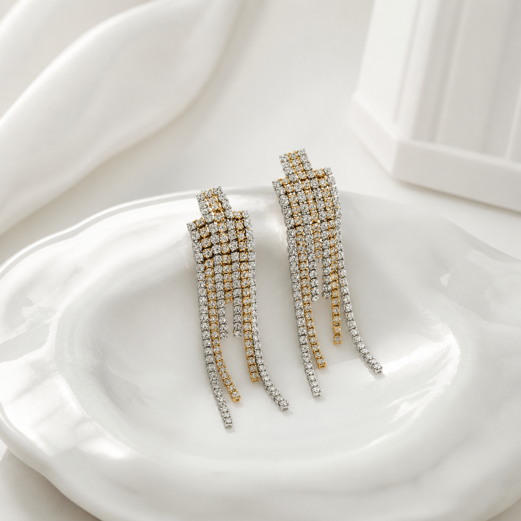 Boucles Franges Zircon