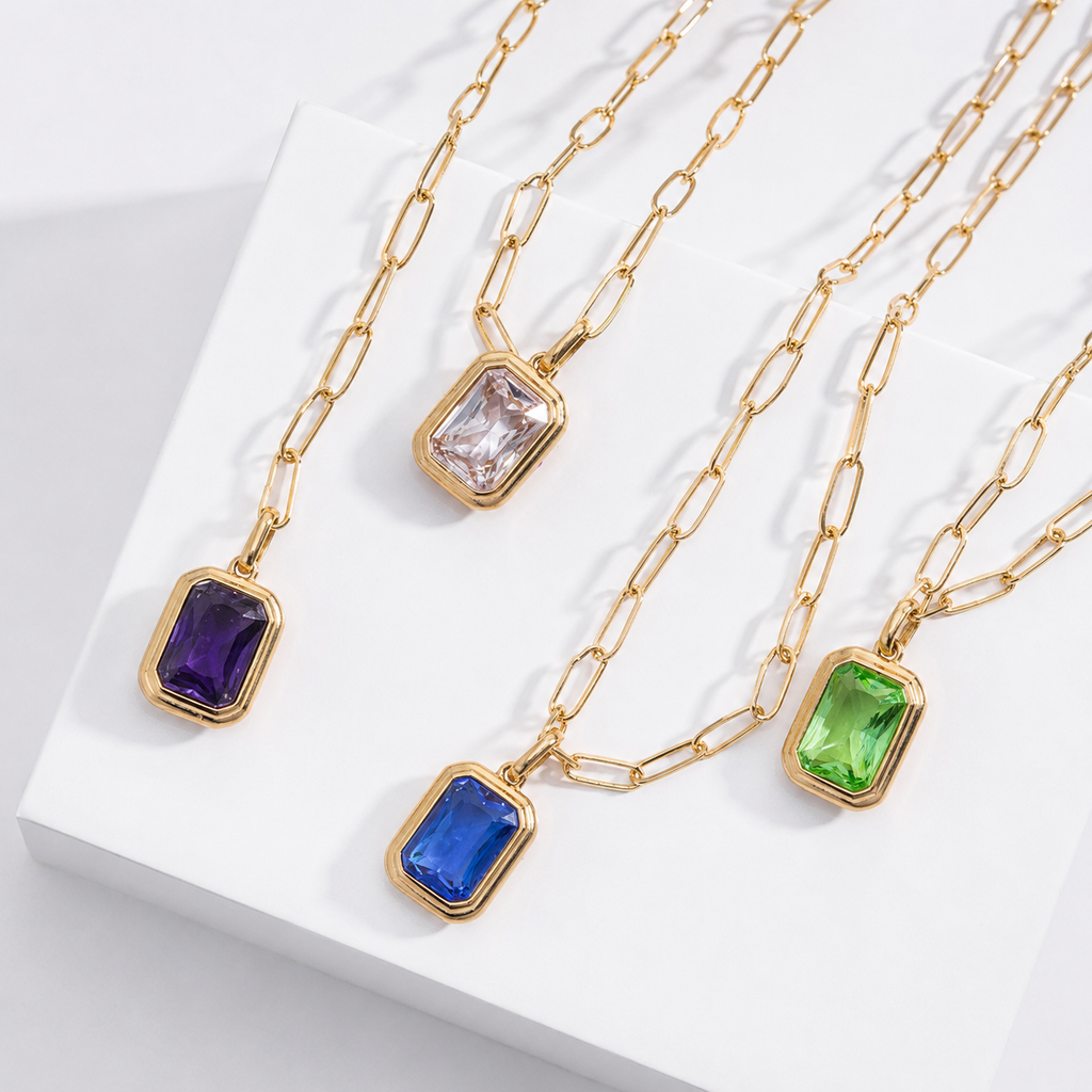 Collier Aura – Zircon