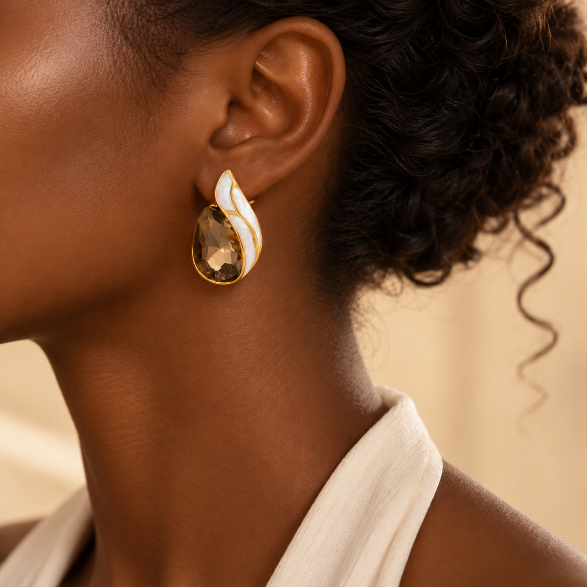 Boucles Eclat Fumé