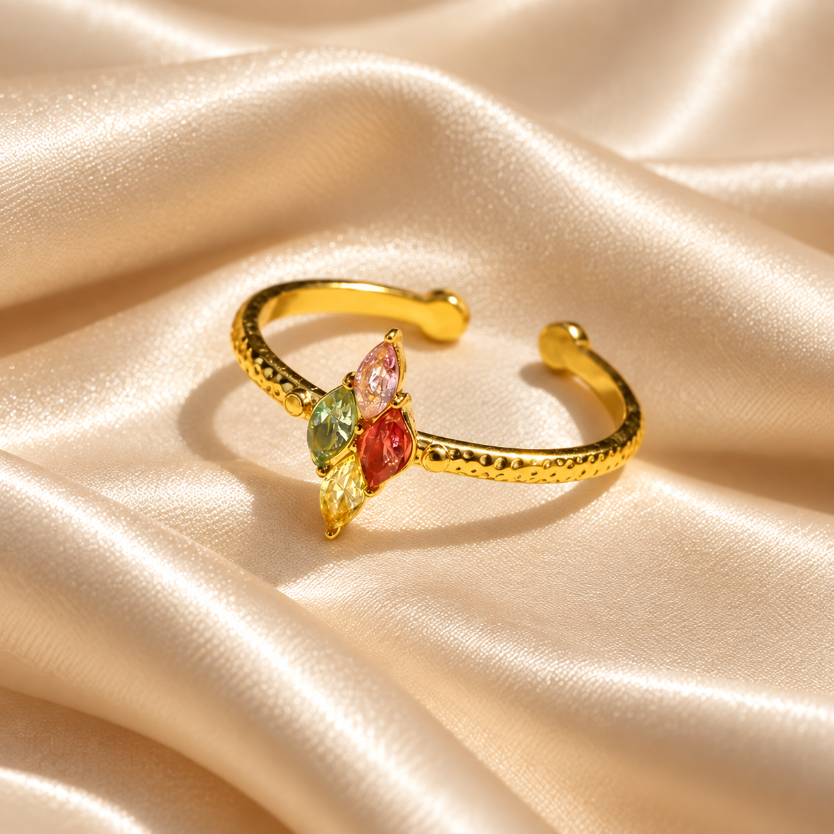 Bague Éclats colorés