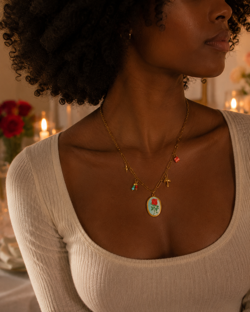 Collier Jardin Secret