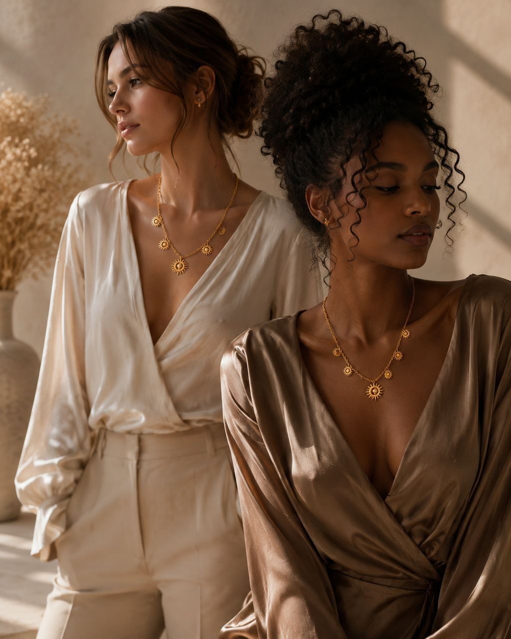 Collier Soleil Éternel