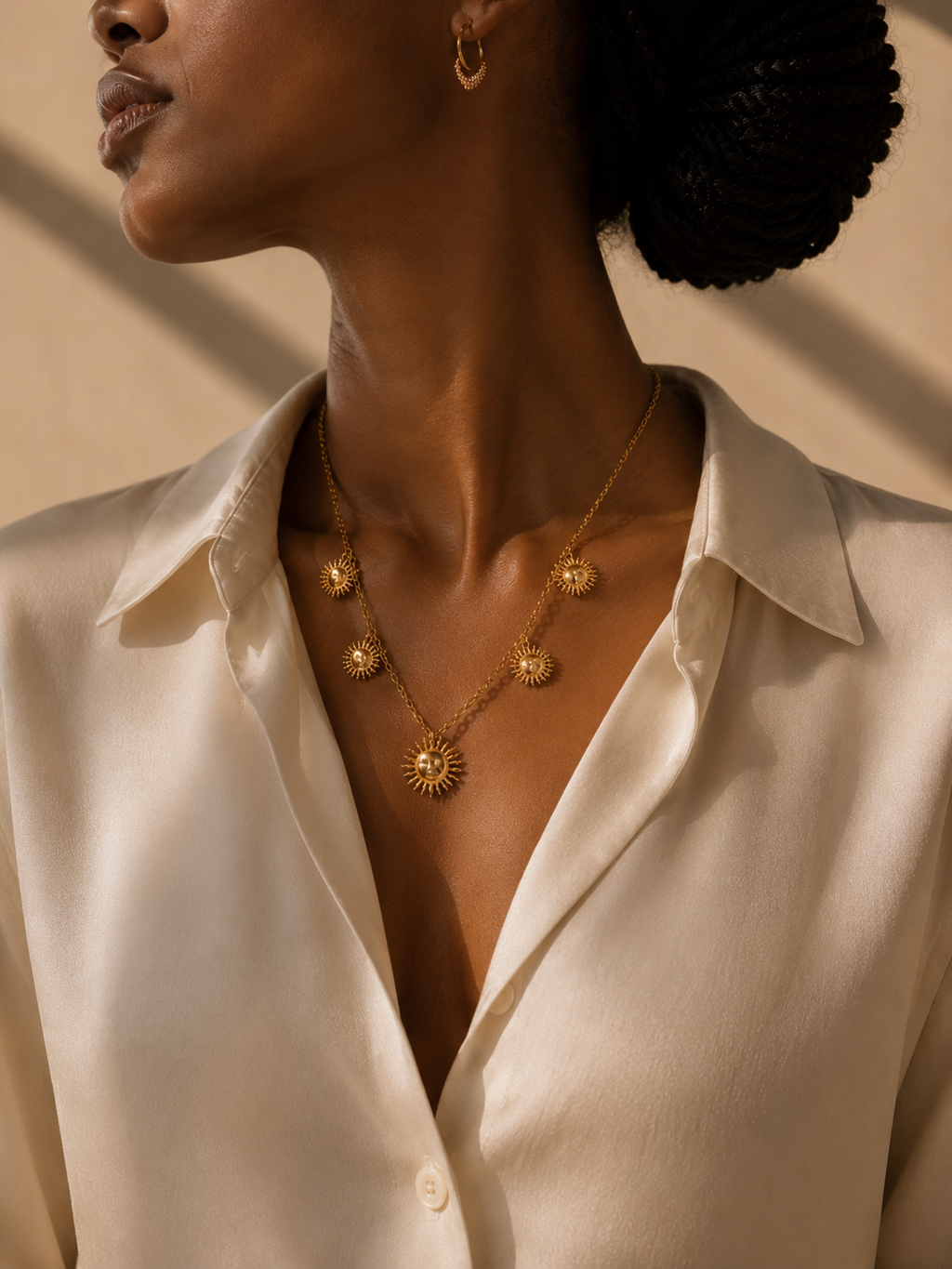 Collier Soleil Éternel