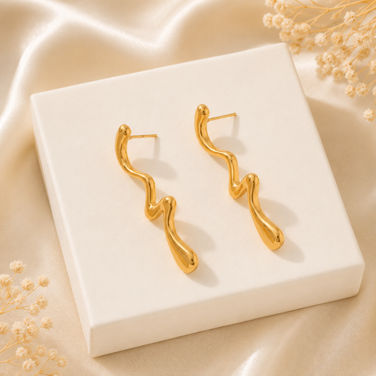 Boucles d'oreilles Éclat Ondoyant